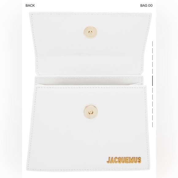 Jacquemus White ‘Le Chiquito Moyen’ Top Handle Bag - Picture 3 of 9